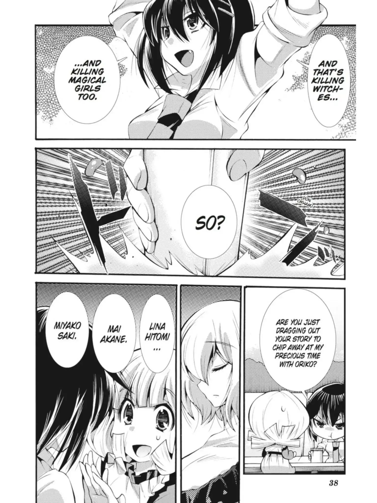 Puella Magi Oriko Magica: Sadness Prayer - Vol.2 Chapter 9: This World's End. Over And Over