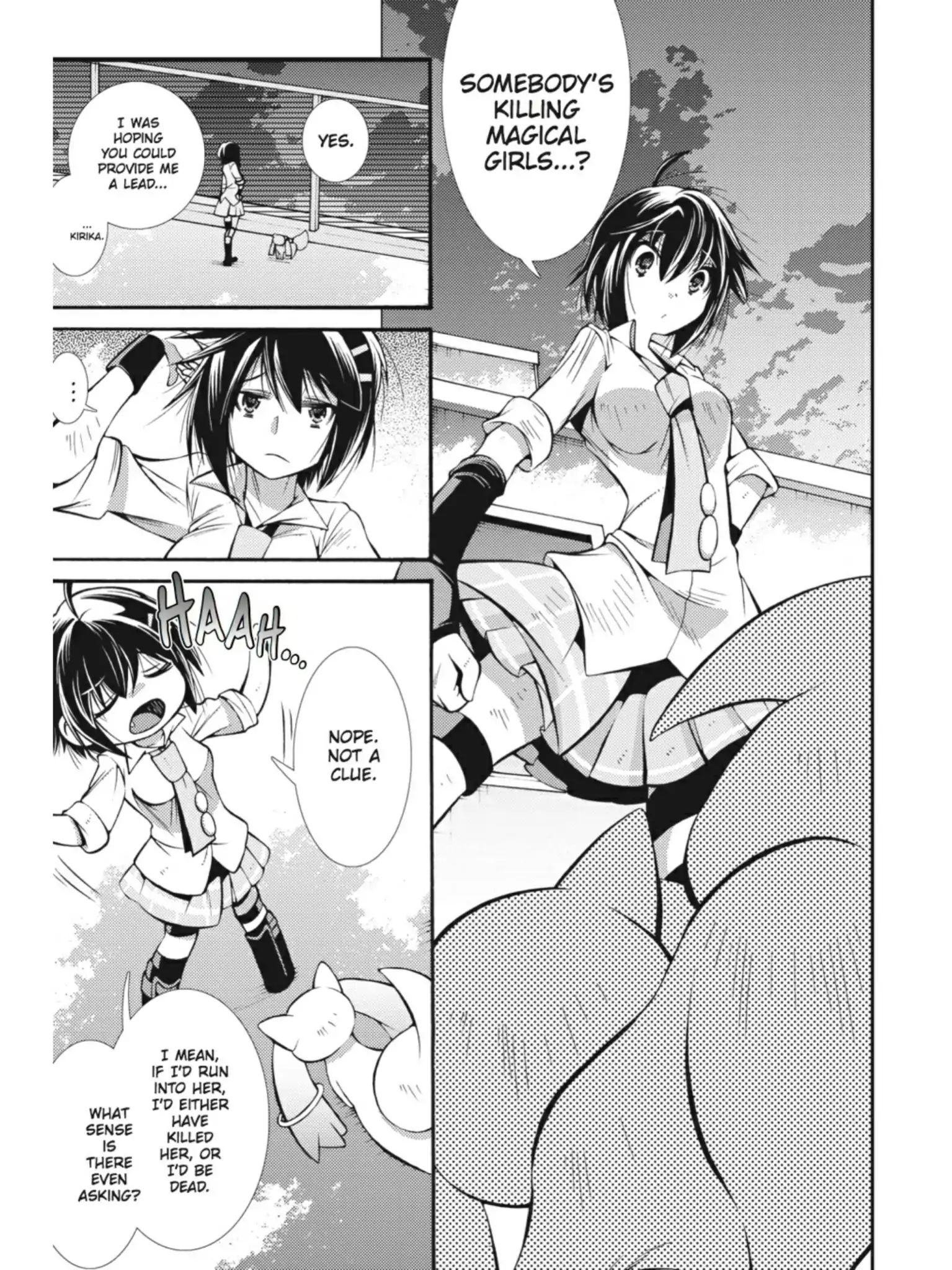 Puella Magi Oriko Magica: Sadness Prayer - Vol.3  Chapter 16: That's Why Onee-Chan Was Always Mad At Me!