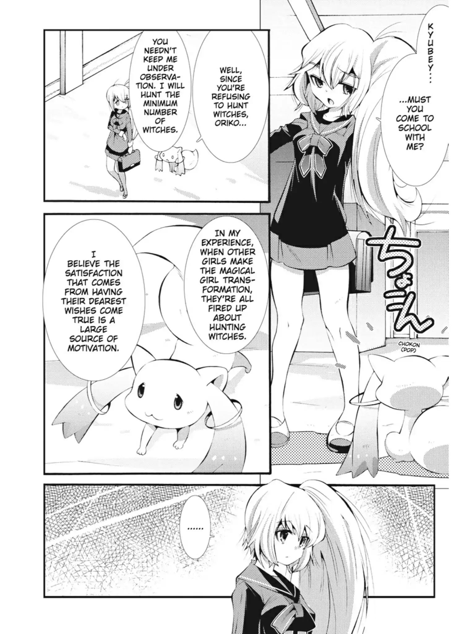 Puella Magi Oriko Magica: Sadness Prayer - Vol.1 Chapter 1: Is This Actually The Right Thing?