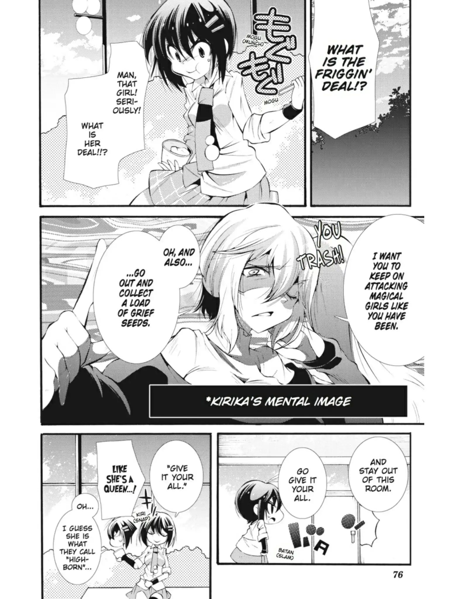 Puella Magi Oriko Magica: Sadness Prayer - Vol.1 Chapter 4: This Is My Entire Purpose In Life