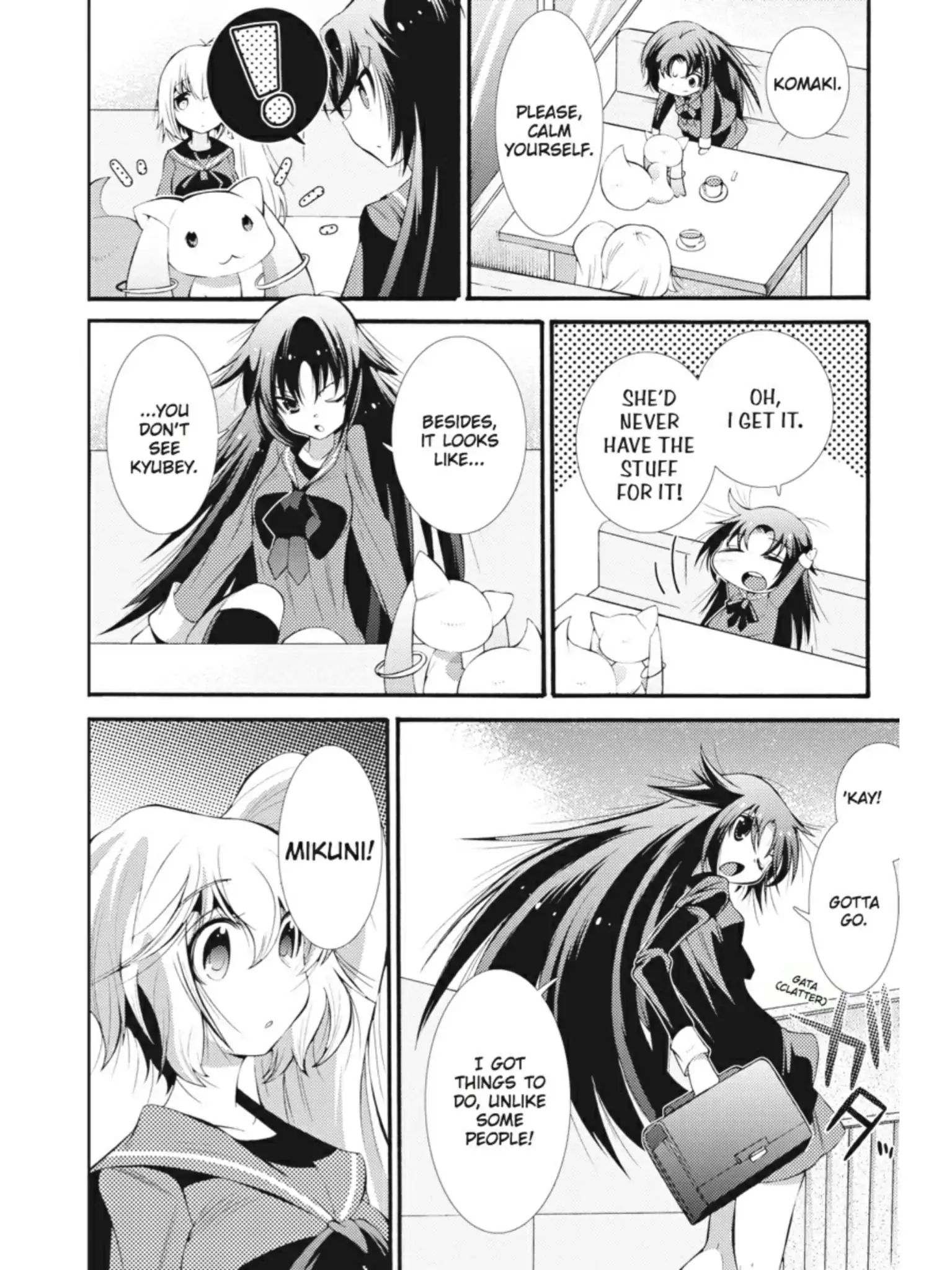 Puella Magi Oriko Magica: Sadness Prayer - Vol.1 Chapter 2: I Won't Meet Up With That Girl