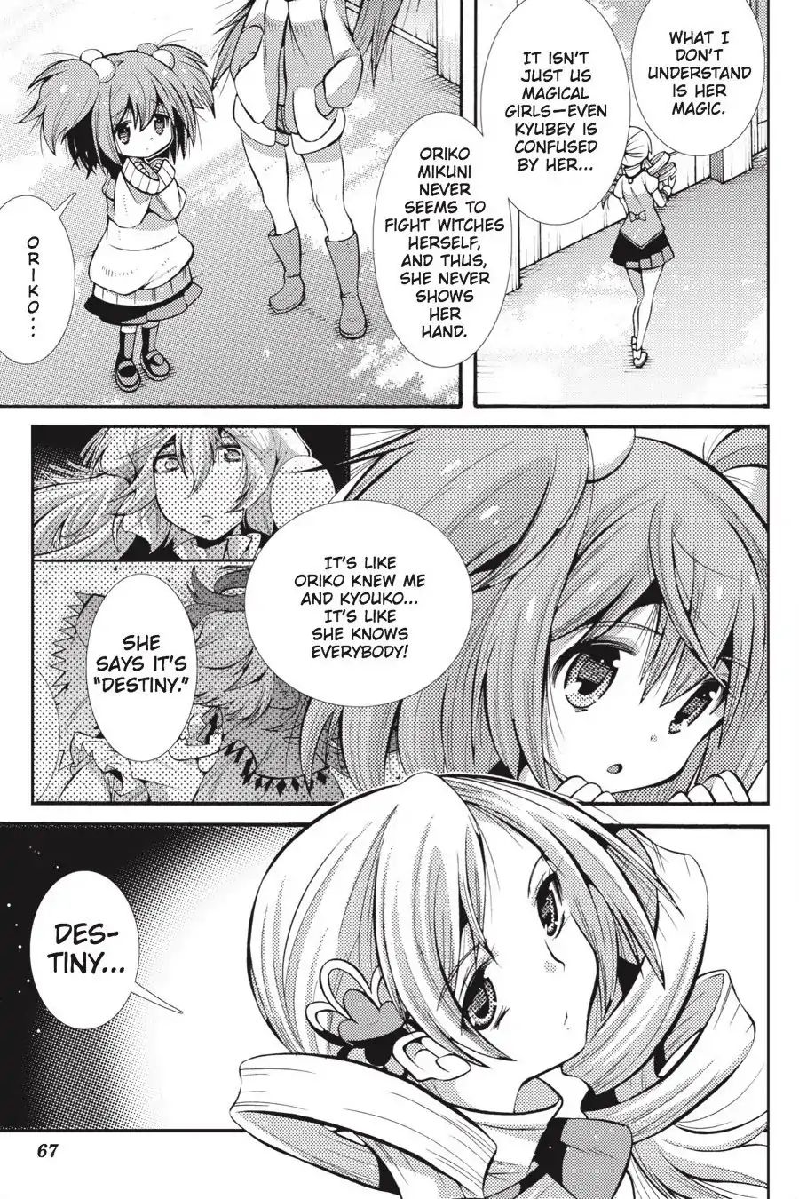 Puella Magi Oriko Magica: Sadness Prayer - Vol.4  Chapter 22: Just Me