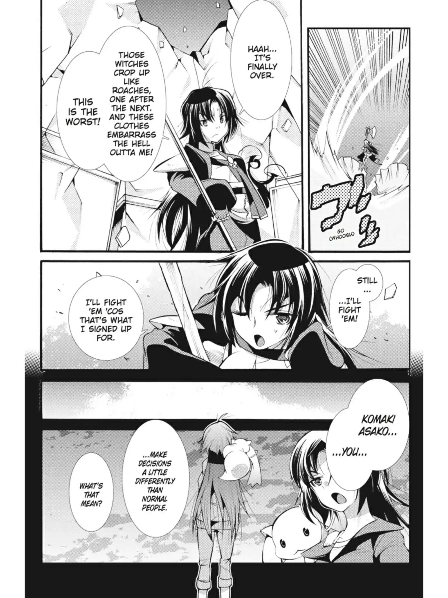 Puella Magi Oriko Magica: Sadness Prayer - Vol.1 Chapter 5: I'll Do What Magical Girls Do