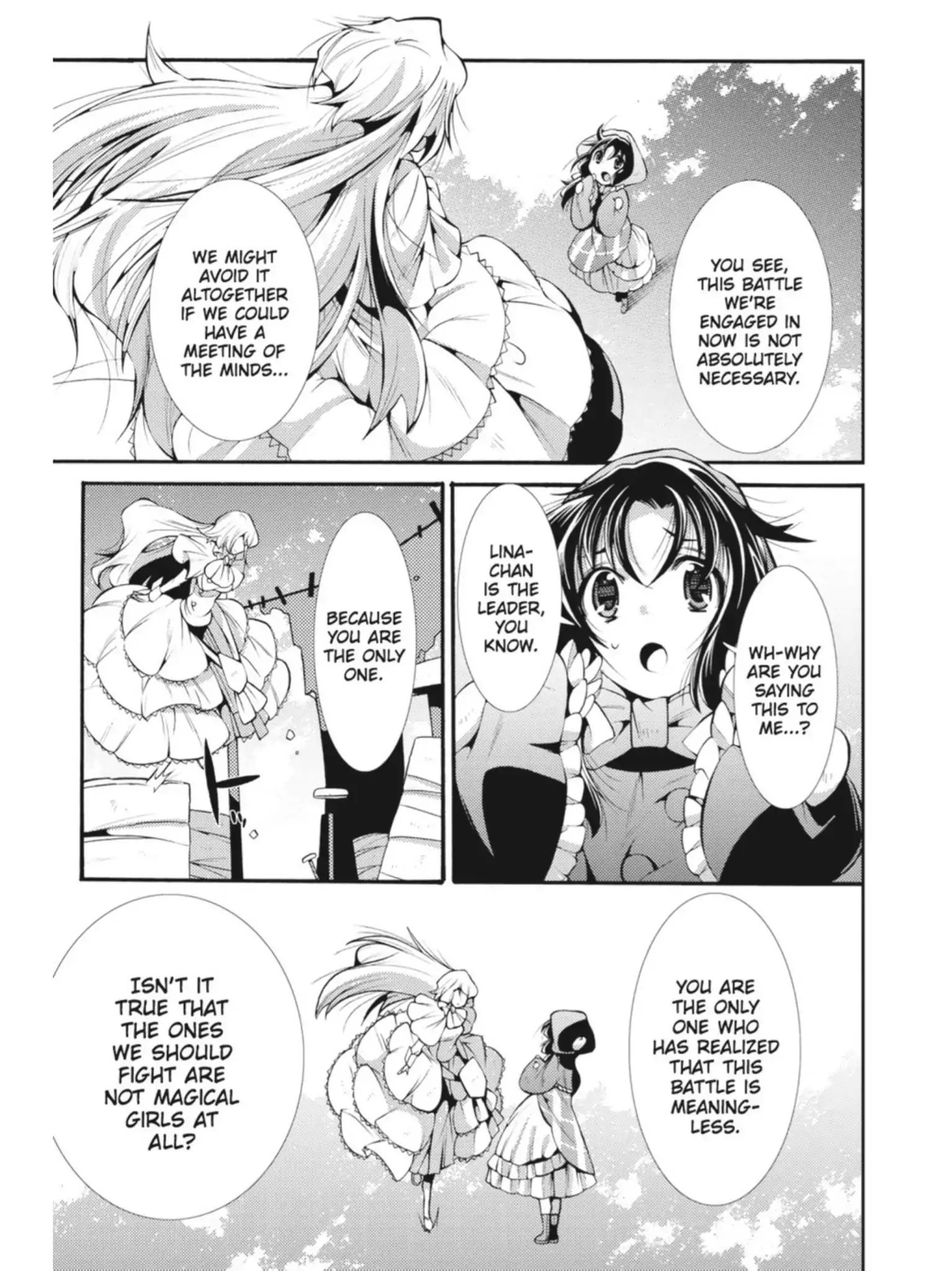 Puella Magi Oriko Magica: Sadness Prayer - Vol.2 Chapter 11: I Was Doing My Best To Be A Good Girl