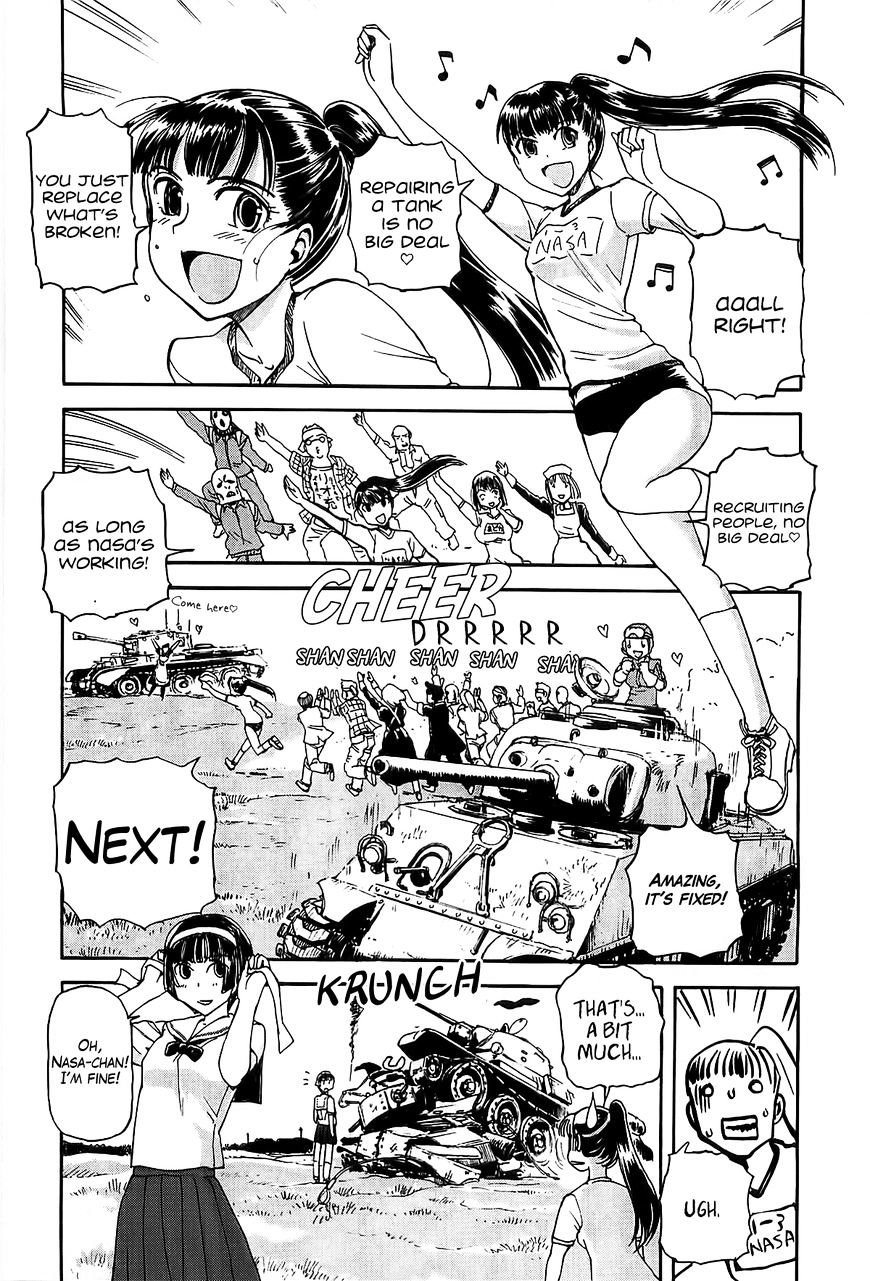 Sailor Fuku To Juusensha - Chapter 18 : Let S Settle This! The Strongest Tank Riders In Kanto!!