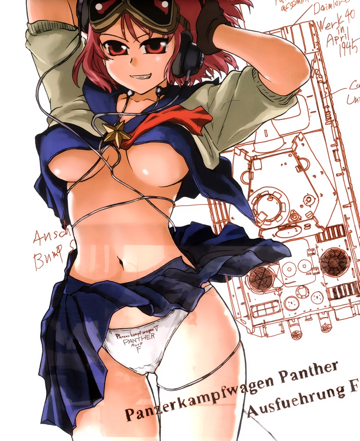 Sailor Fuku To Juusensha - Vol.1 Chapter 4.5 V2 : Bonus Chapter:“Spin-Off! Kanon S Boobs Are Acht Acht (88)!” + Vo...