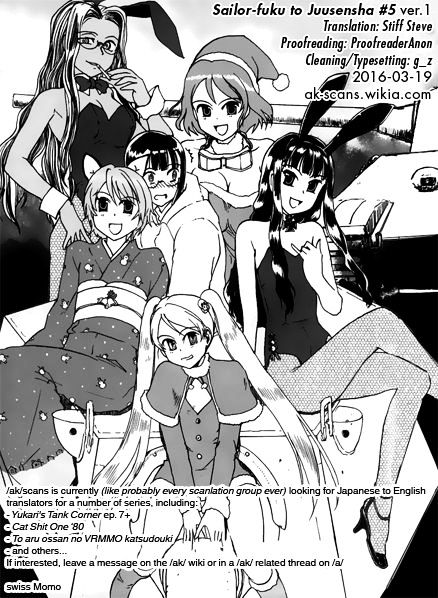 Sailor Fuku To Juusensha - Chapter 5 : Let S Party! Mariko S Grandpa Is A Colonel