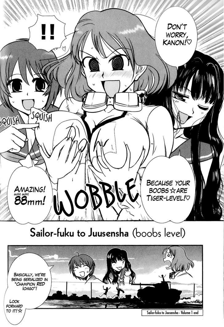 Sailor Fuku To Juusensha - Vol.1 Chapter 4.5 : Bonus Chapter:â€Œspin-Off! Kanon S Boobs Are Acht Acht (88)!Â€ +...