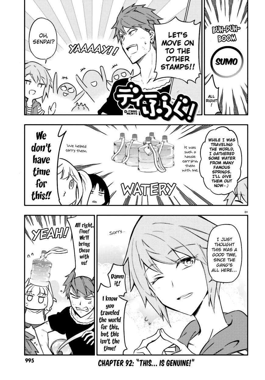 D-Frag! - Chapter 92 : "This... Is Genuine!"