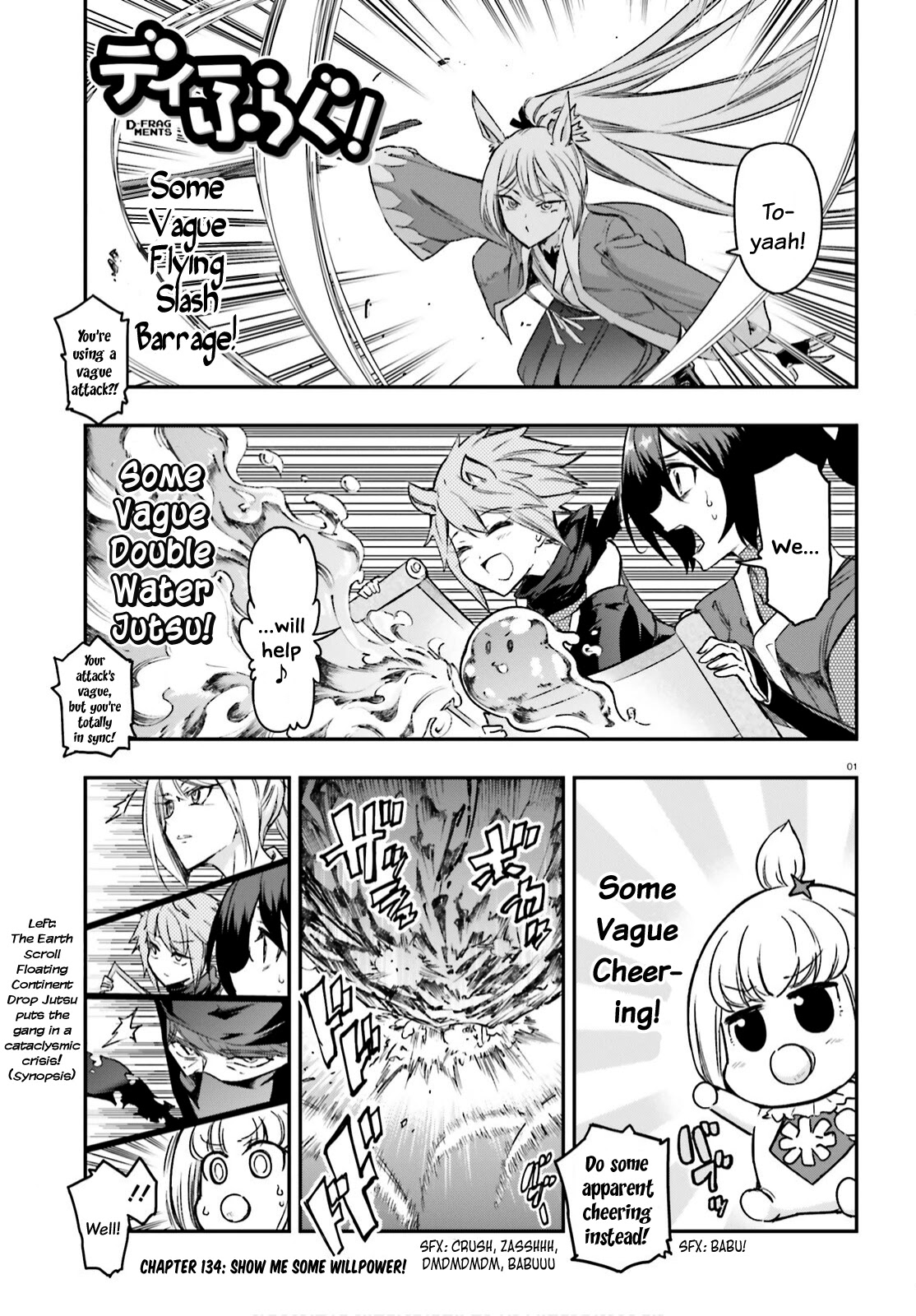 D-Frag! - Chapter 134: Show Me Some Willpower!