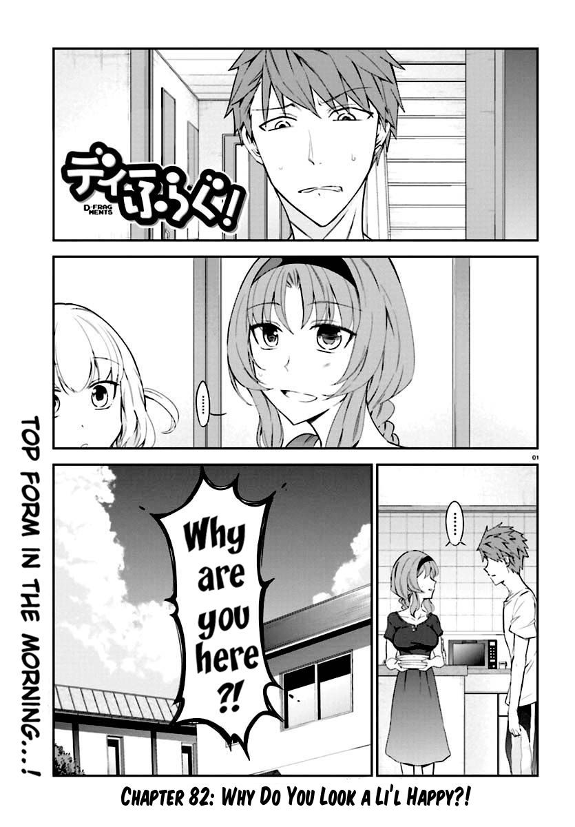 D-Frag! - Chapter 82 : Why Do You Look A Li L Happy?!