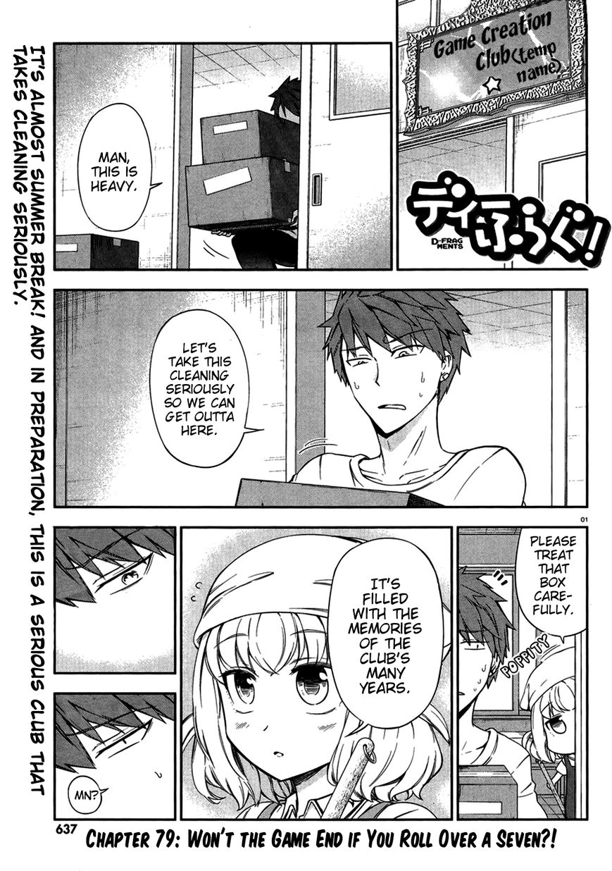 D-Frag! - Chapter 79 : Won T The Game End If You Roll Over A Seven?!