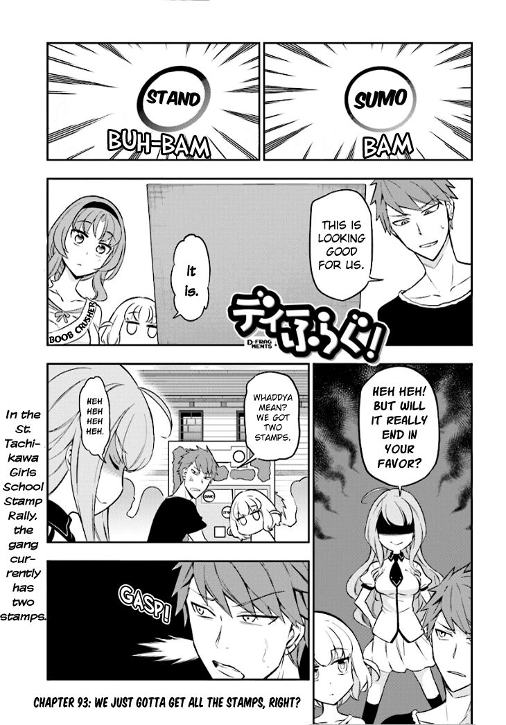 D-Frag! - Chapter 93 : We Just Gotta Get All The Stamps, Right?