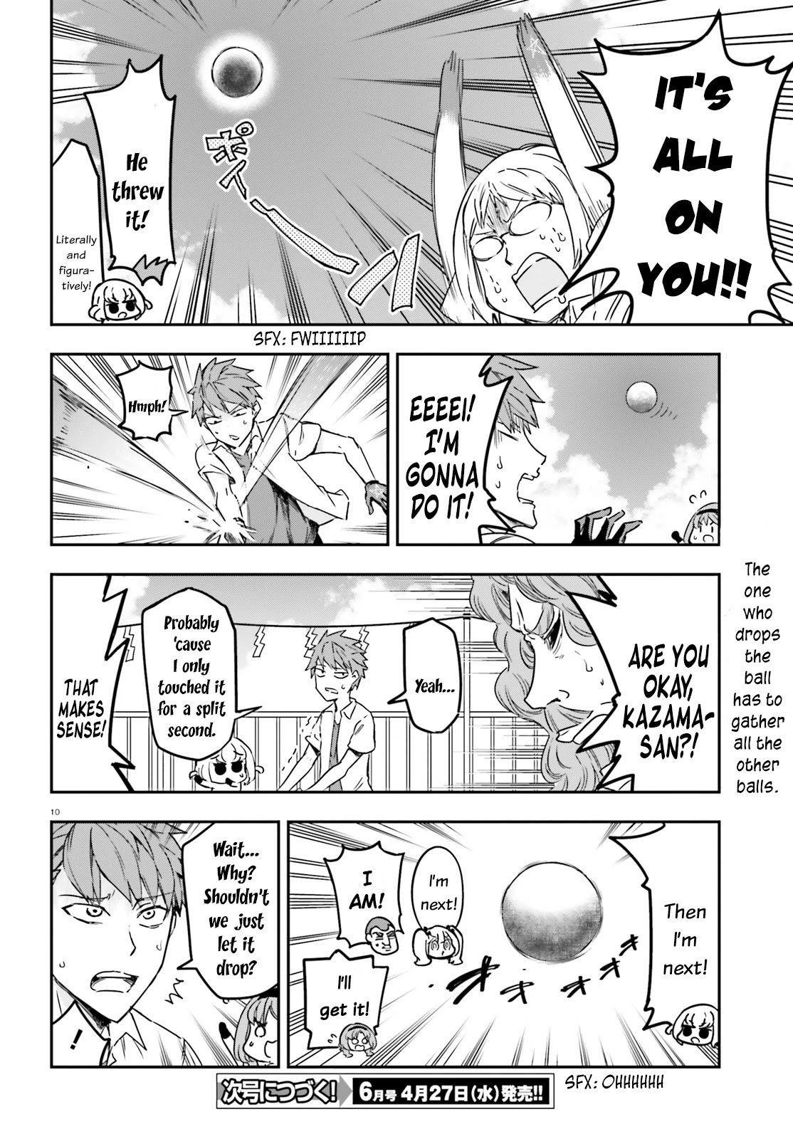 D-Frag! - Chapter 140: He Threw It!