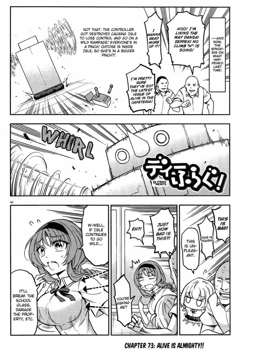 D-Frag! - Chapter 73 : Alive Is Almighty!!