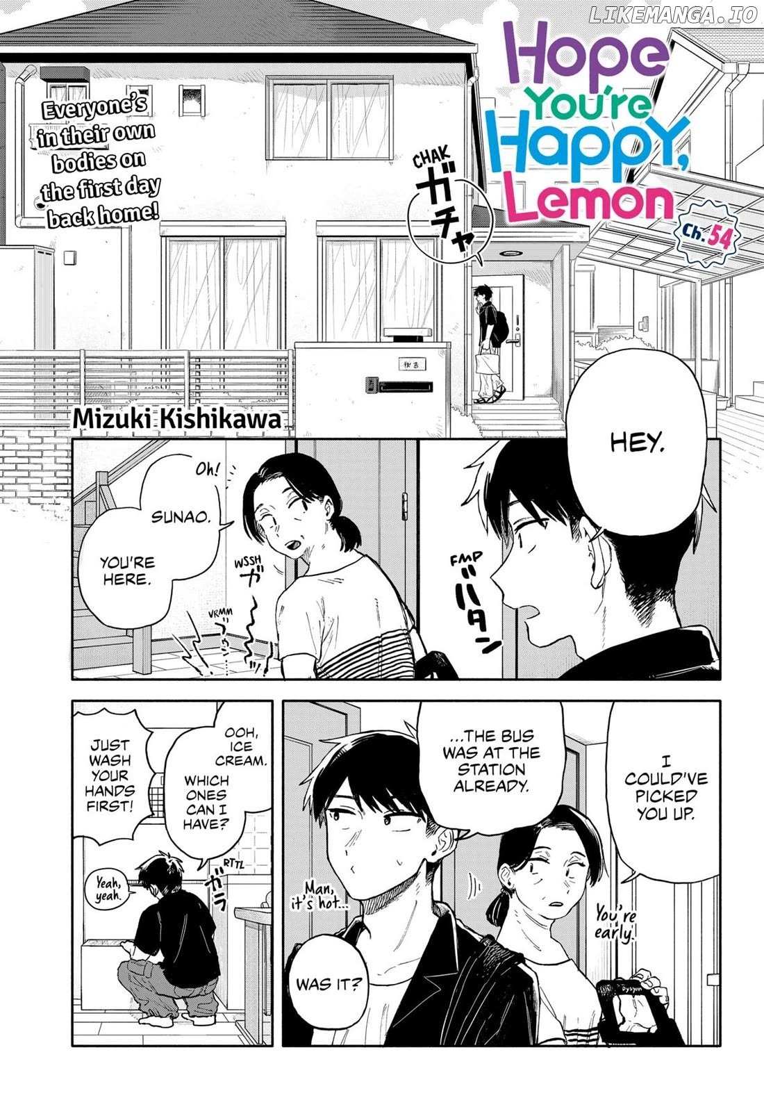 Hope You're Happy, Lemon - Chapter 54