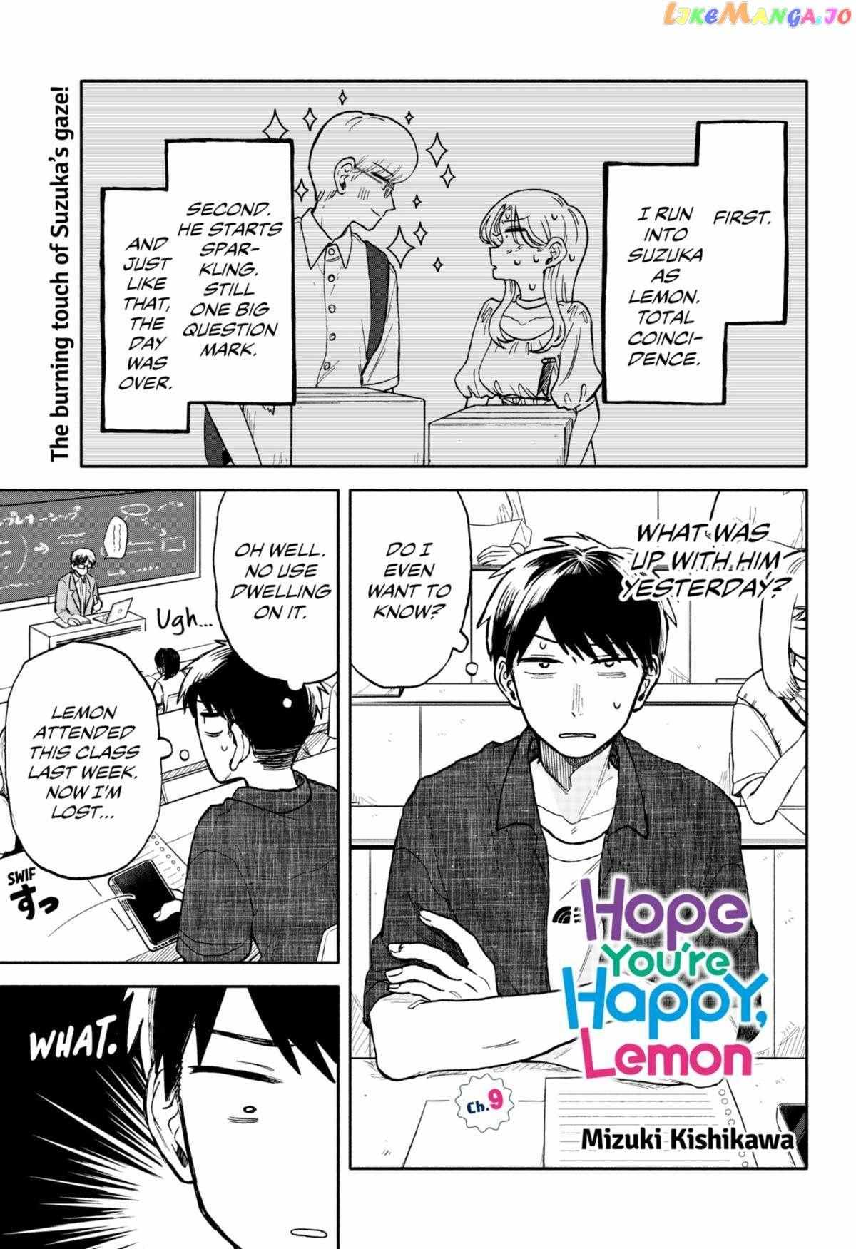 Hope You're Happy, Lemon - Chapter 9