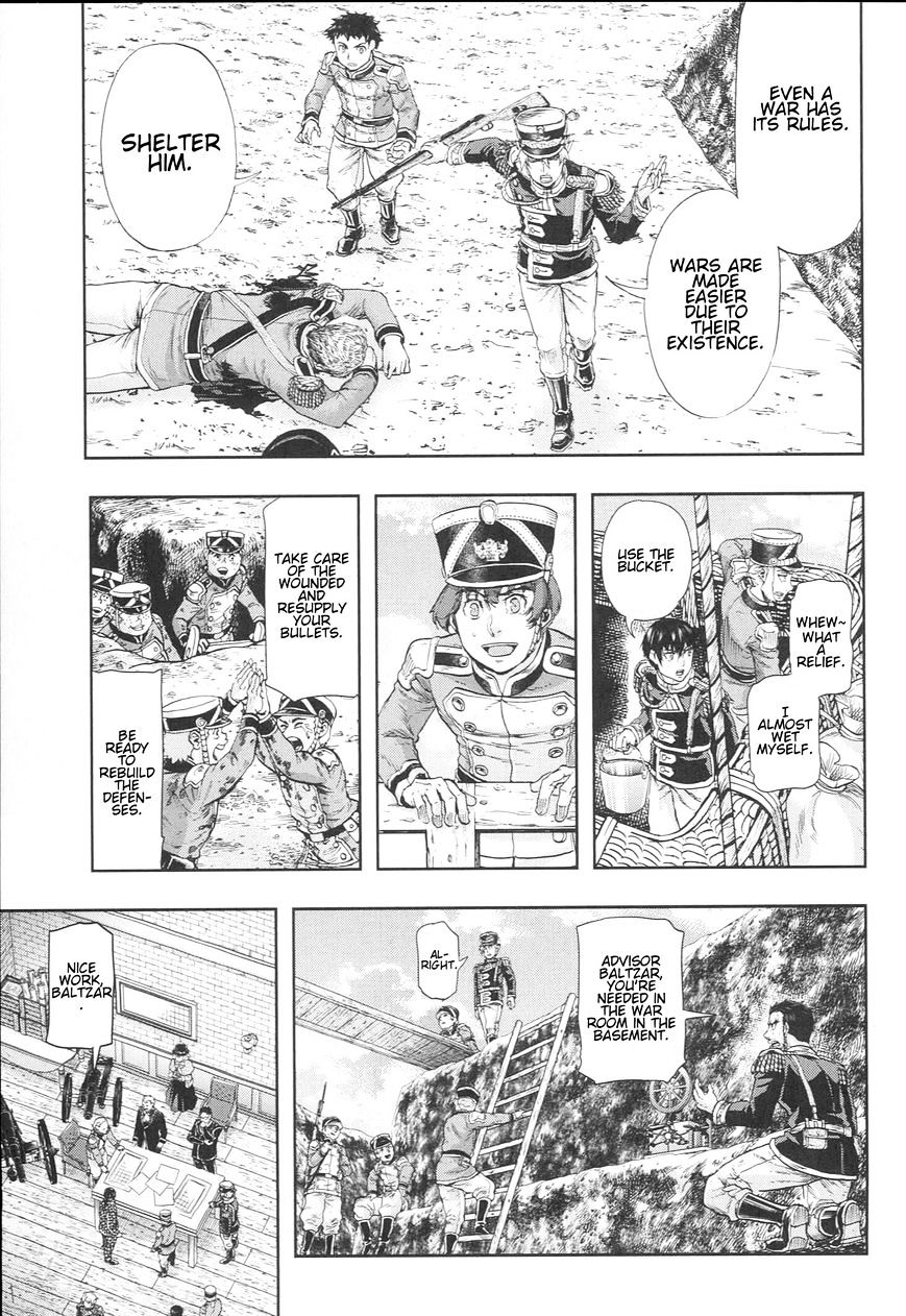 Gunka No Baltzar - Chapter 50 : Rules Of War