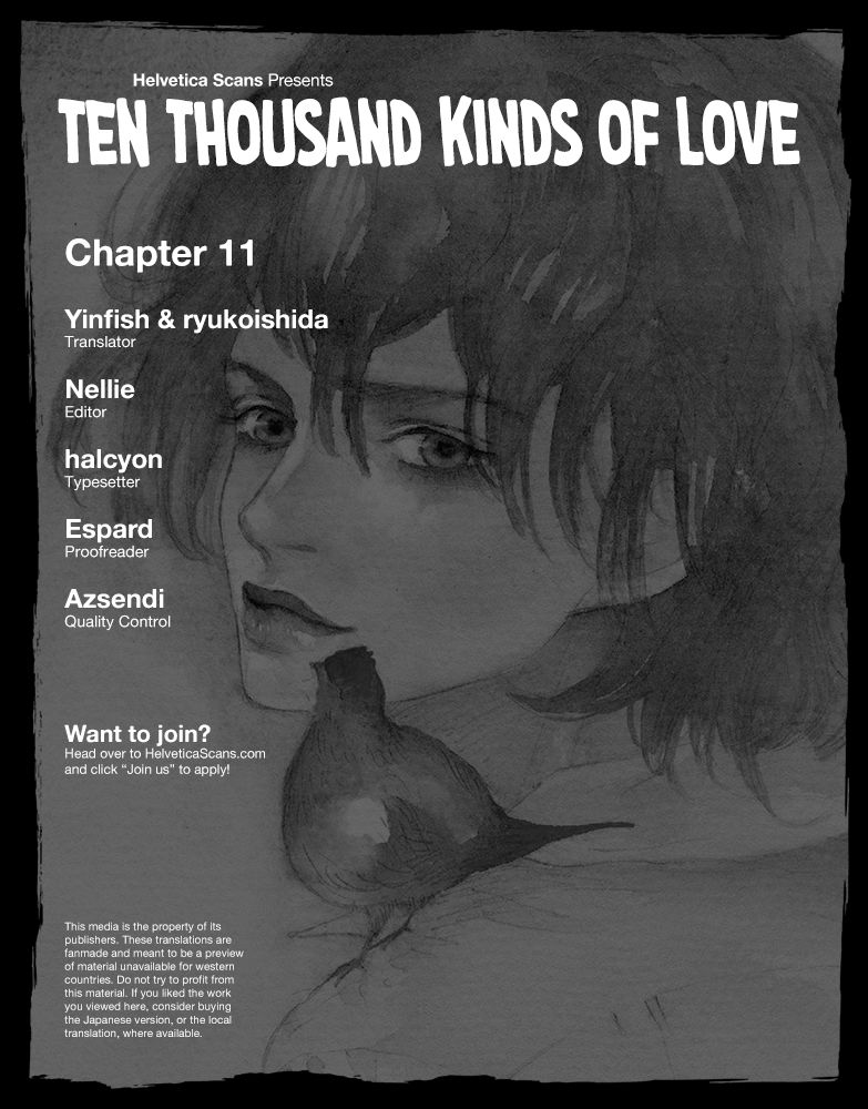 Ten Thousand Kinds Of Love - Chapter 11 : The First Day Of The Rest Of My Life (4)