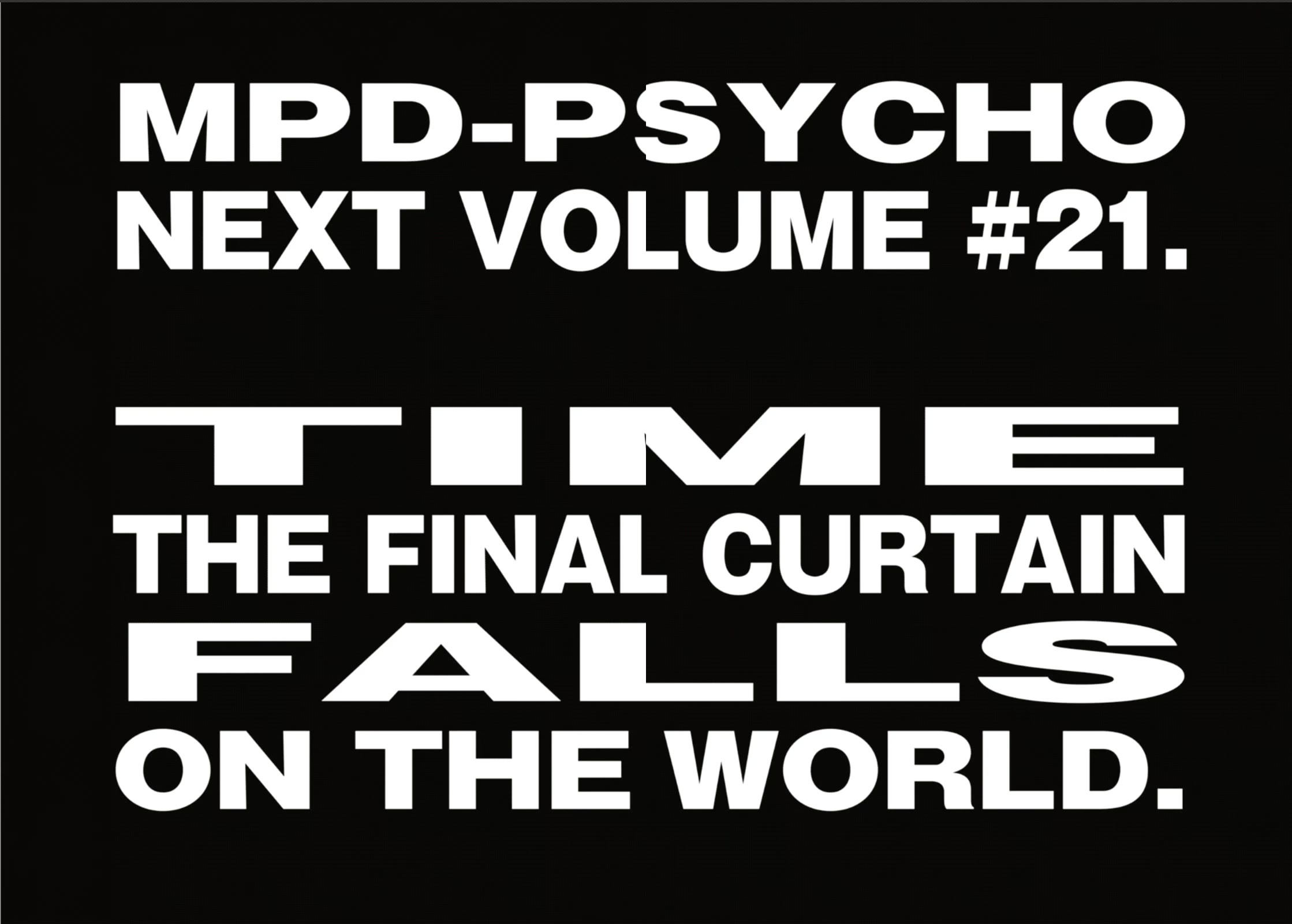 Mpd Psycho - Chapter 128: Ready Steady Go