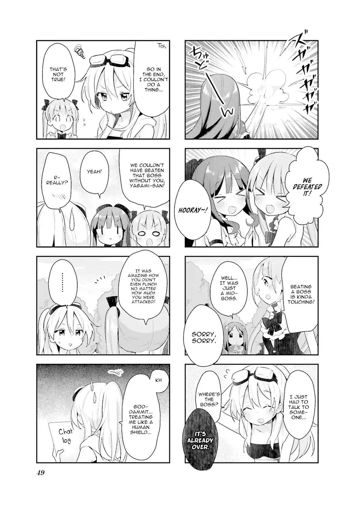 New Game! Anthology Comic - Chapter 5: Mmo Nice To Meet You!