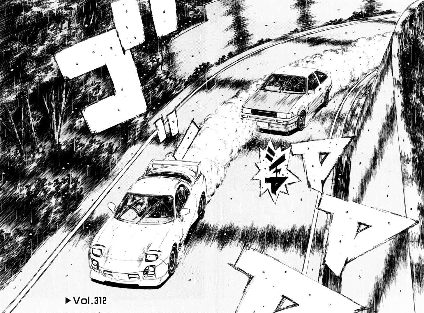 Initial D - Vol.25 Chapter 312 : Burdensome Fatigue