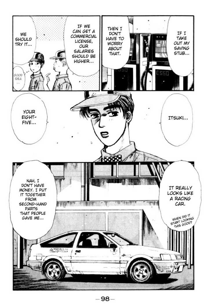 Initial D - Vol.4 Chapter 37 : Takumi Is Confused Again!