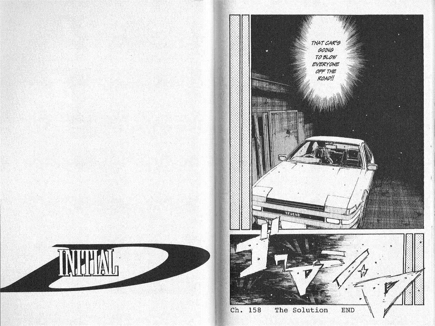 Initial D - Vol.14 Chapter 158 : The Solution