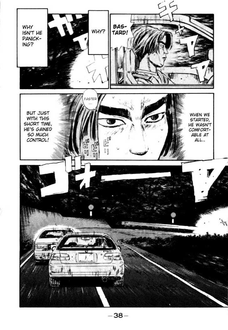 Initial D - Vol.4 Chapter 34 : Panicking Shingo!