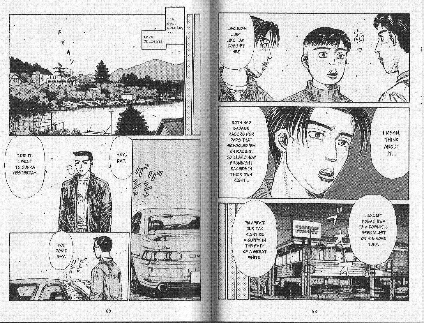 Initial D - Vol.15 Chapter 162 : Under Very Similar Circumstances (Part Two)