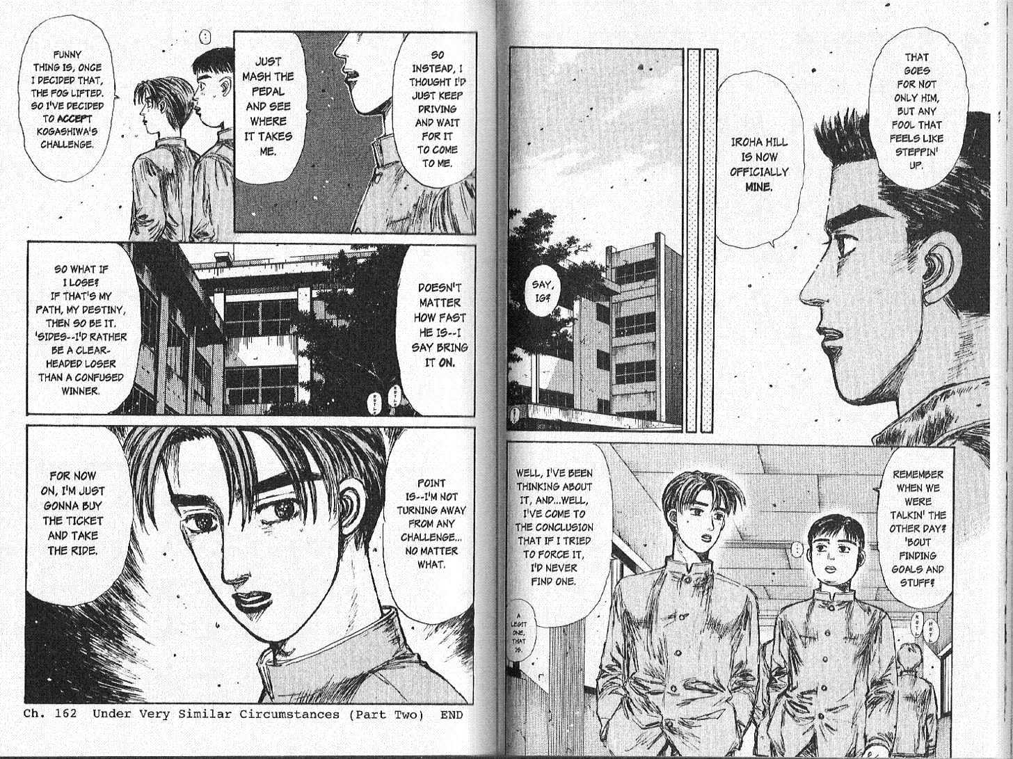 Initial D - Vol.15 Chapter 162 : Under Very Similar Circumstances (Part Two)