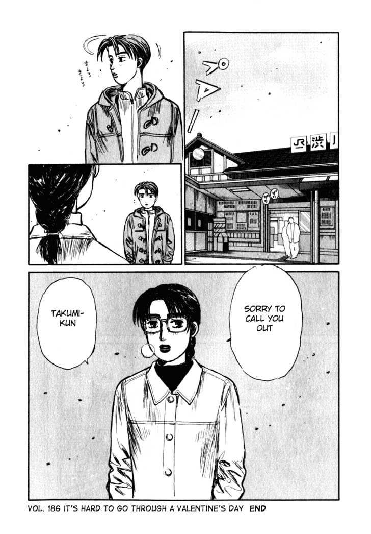 Initial D - Vol.17 Chapter 186 : It S Hard To Go Through A Valentine S Day