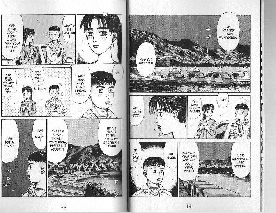 Initial D - Vol.12 Chapter 122 : 122: Day Of The Eight Six Levin Turbo  123: K.t. Takes The Levin...