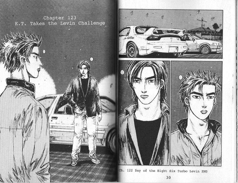 Initial D - Vol.12 Chapter 122 : 122: Day Of The Eight Six Levin Turbo  123: K.t. Takes The Levin...