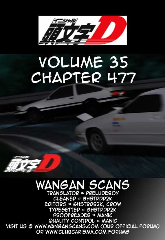 Initial D - Vol.35 Chapter 477 : Start Of The Troubles