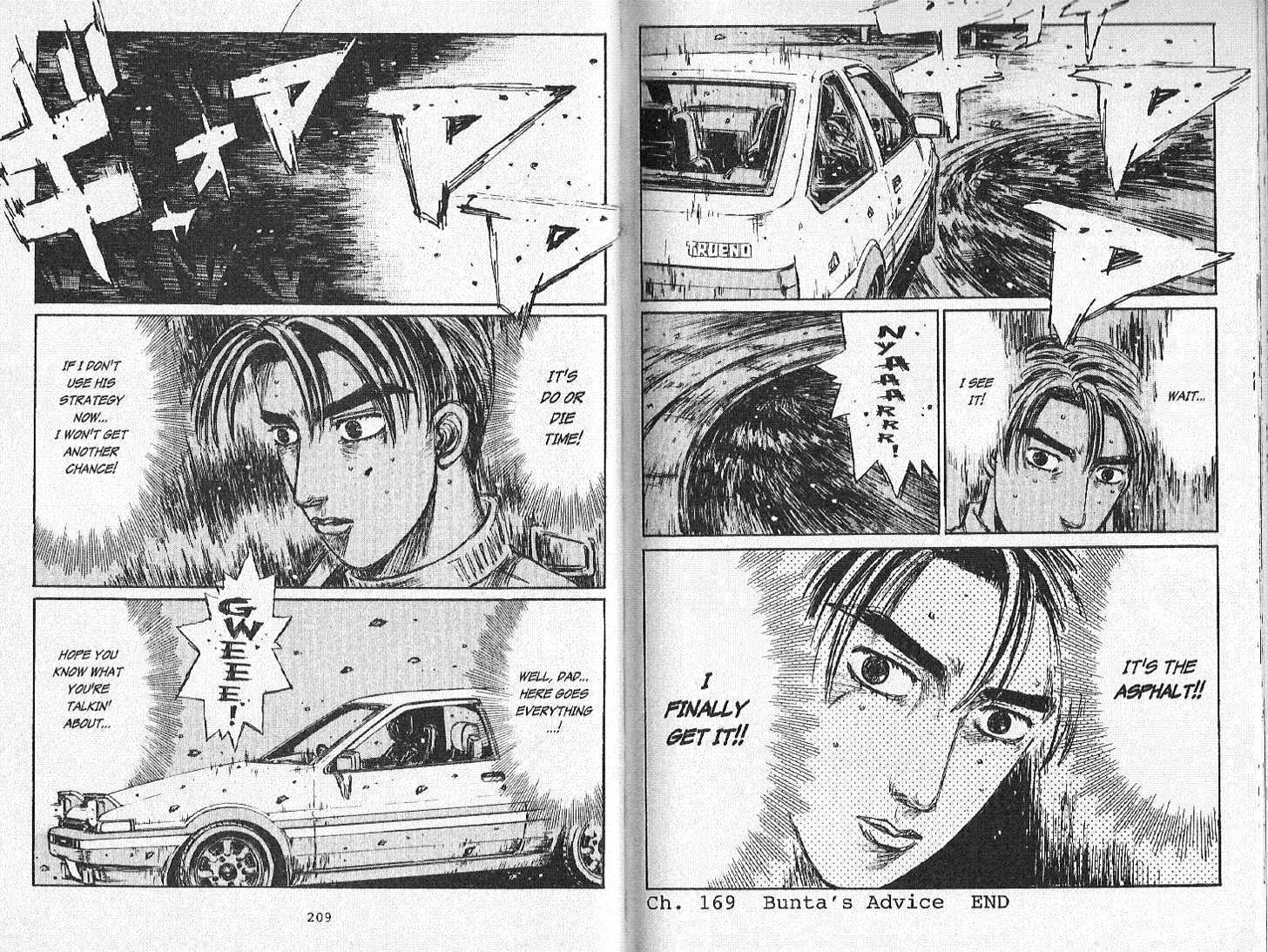 Initial D - Vol.15 Chapter 169 : Bunta S Advice