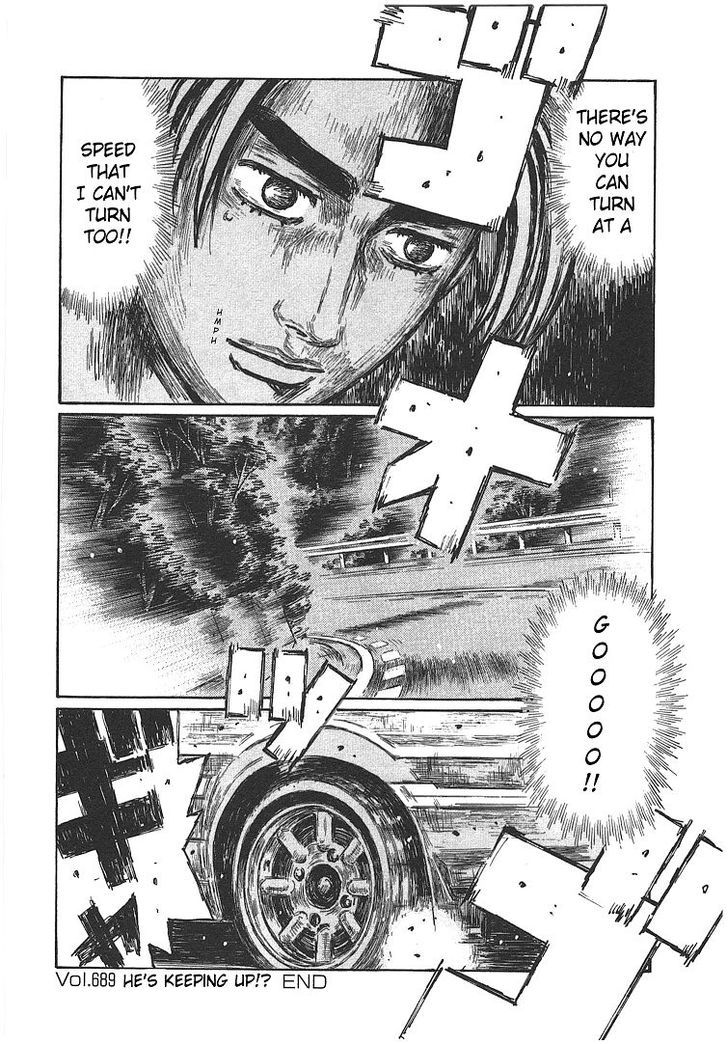 Initial D - Vol.46 Chapter 689 : He S Keeping Up!?