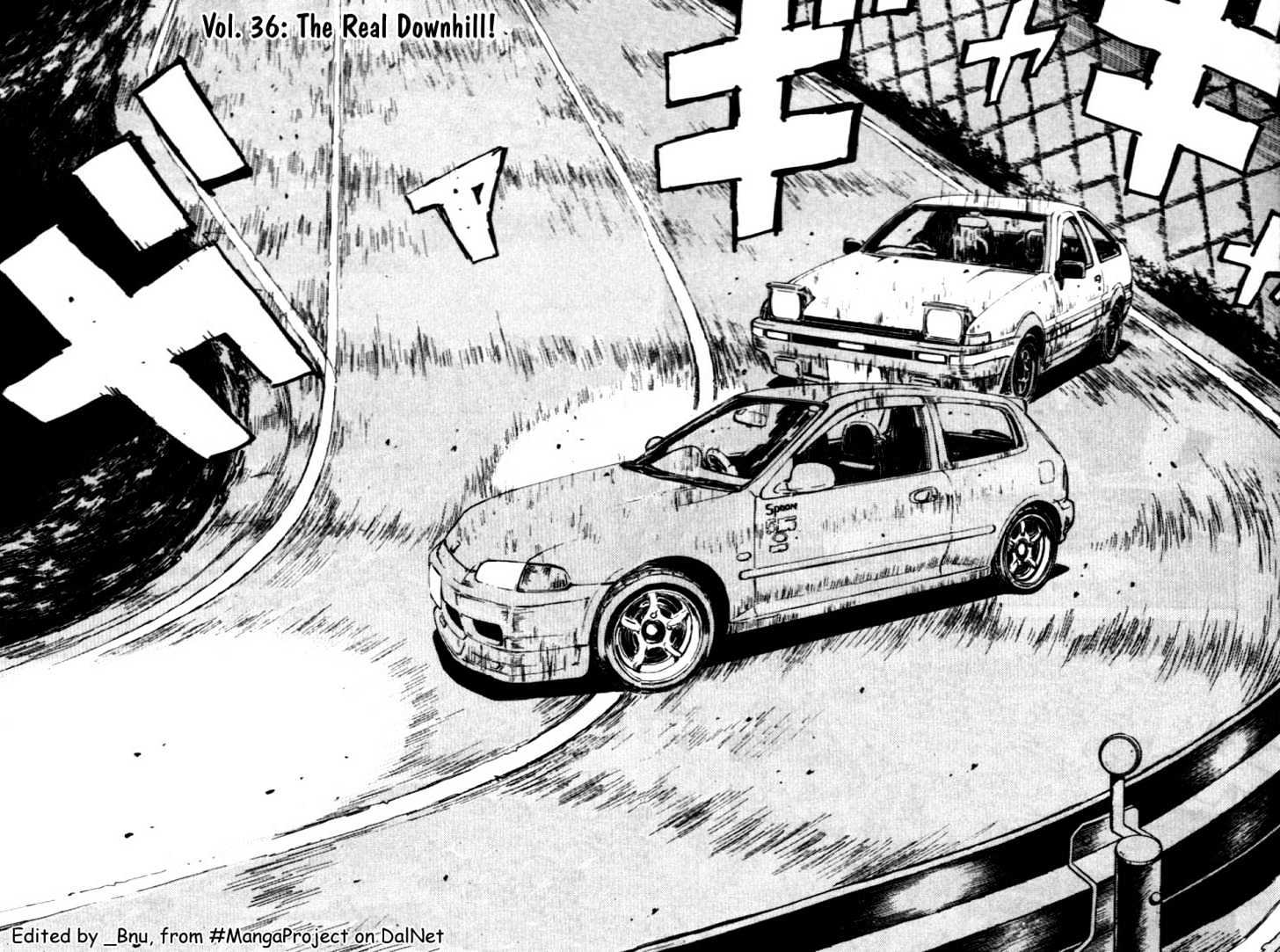 Initial D - Vol.4 Chapter 36 : The Real Downhill!