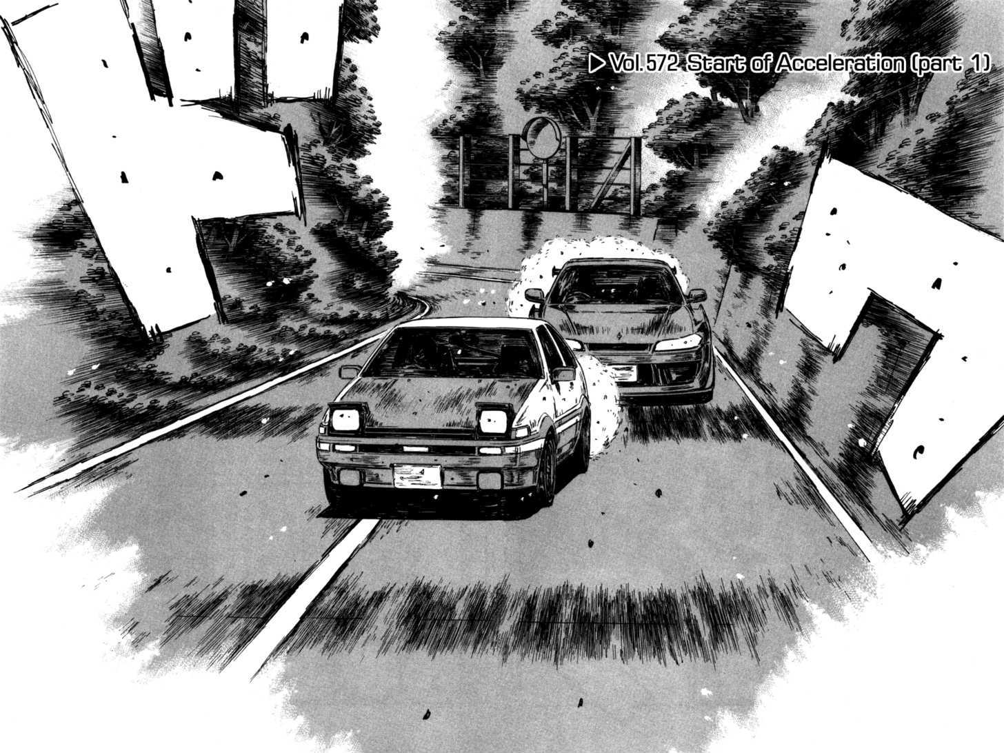 Initial D - Vol.40 Chapter 572 : Start Of Acceleration (Part 1)