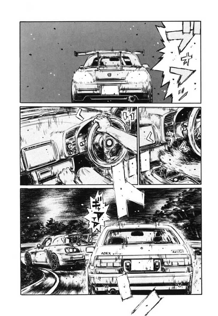 Initial D - Vol.29 Chapter 385 : Break Down The One Hand Steer!!