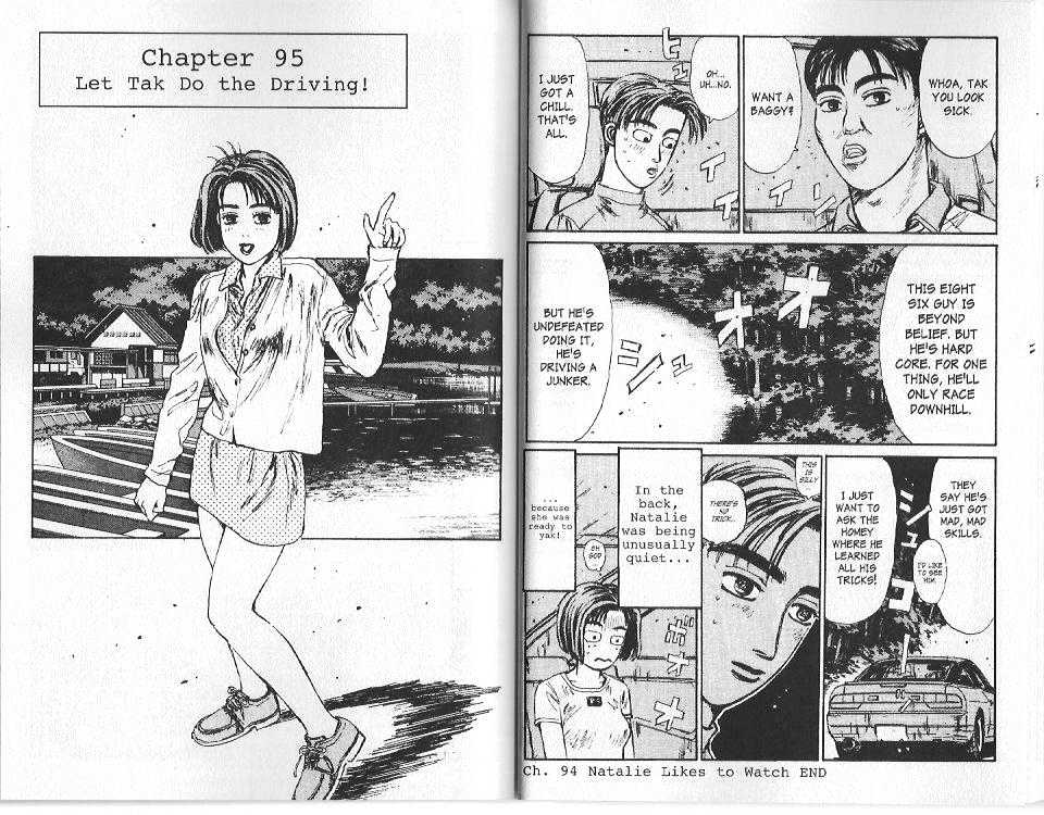 Initial D - Vol.9 Chapter 95 : Let Tak Do The Driving!