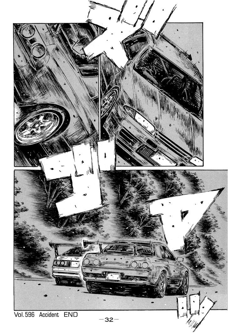 Initial D - Vol.42 Chapter 596 : Accident