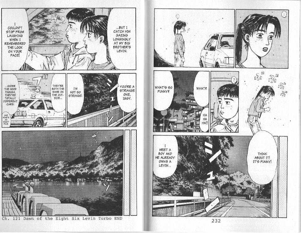 Initial D - Vol.11 Chapter 121 : Dawn Of The Eight Six Levin Turbo