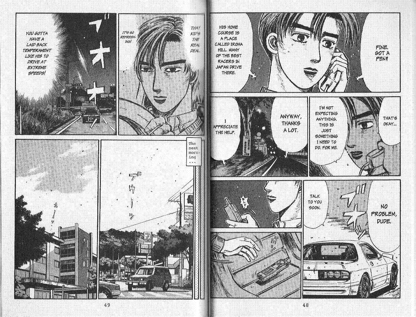 Initial D - Vol.14 Chapter 148 : Challenge At Iroha Hill!