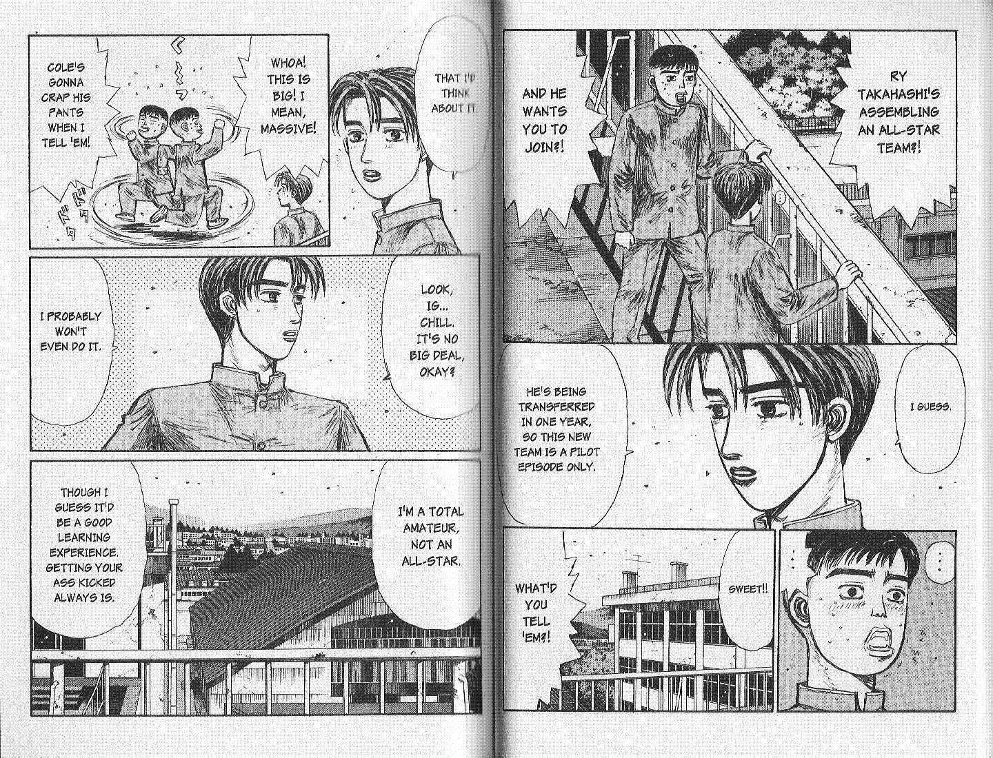 Initial D - Vol.14 Chapter 148 : Challenge At Iroha Hill!