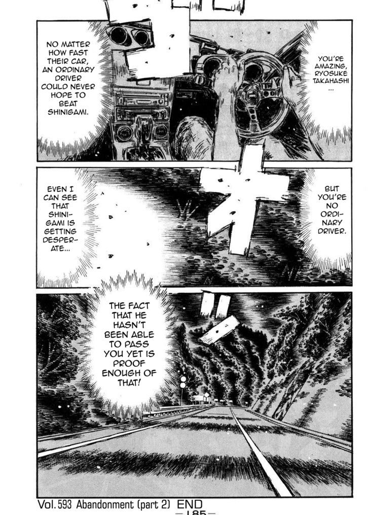 Initial D - Vol.41 Chapter 593 : Abandonment (Part 2)