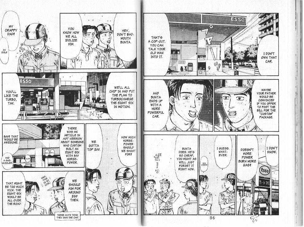 Initial D - Vol.8 Chapter 80 : How To Soup Up An Eight Six: Phase One