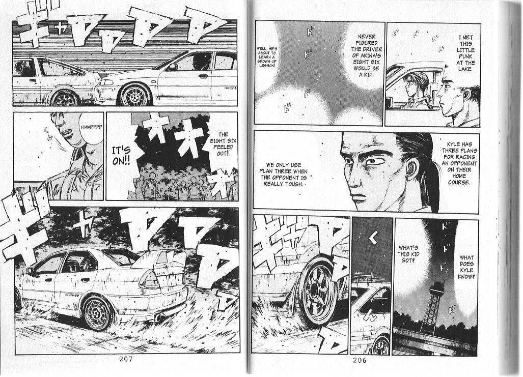 Initial D - Vol.8 Chapter 86 : High Tech Versus Extreme Skills