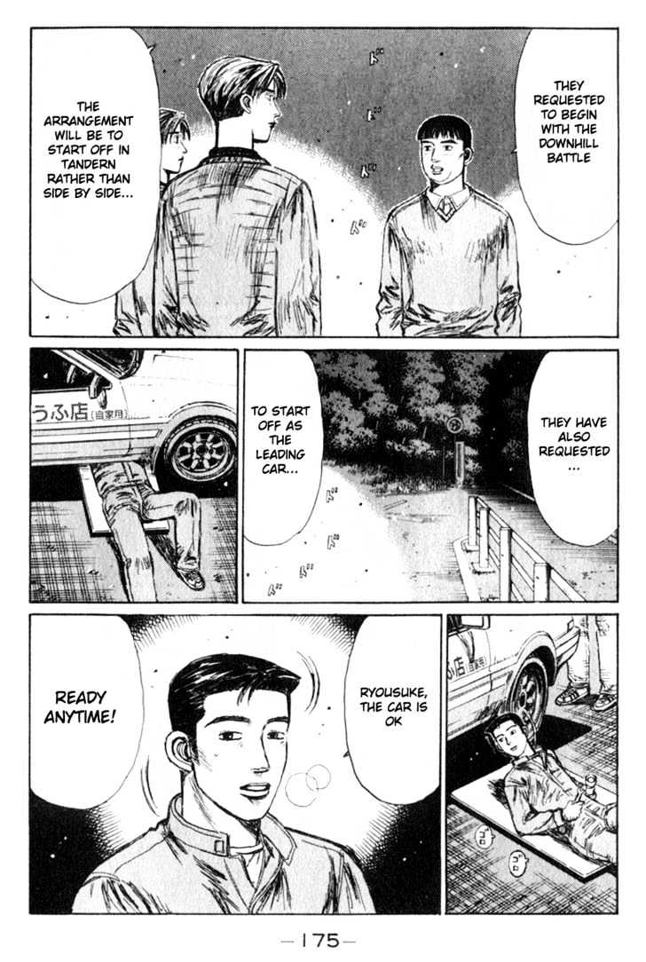 Initial D - Vol.17 Chapter 196 : Downhill Berzerker!!  Matsuji Tetsu