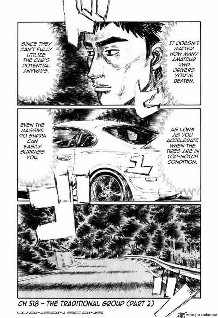 Initial D - Vol.37 Chapter 518 : The Traditional Group (Part 2)